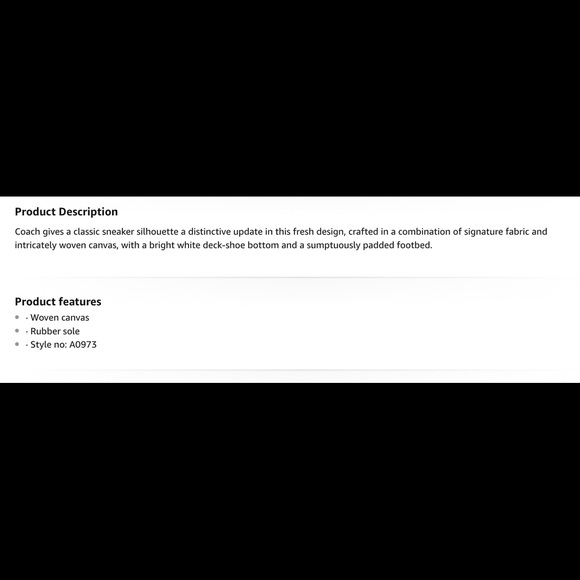 🆕Coach Malania Canvas Boat Shoe - Picture 8 of 8